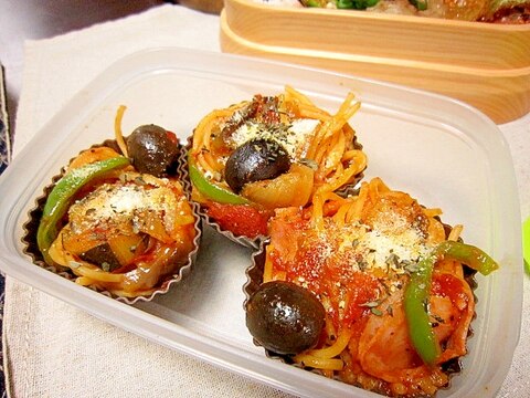 お弁当おかず 冷凍保存もokナポリタン レシピ 作り方 By Cappuccio1124 楽天レシピ